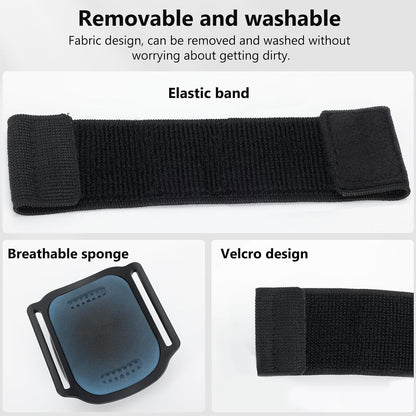 VRIG 360 Rotatable Magnetic Wristband Phone Holder, Armband Cell Phone Holder, Magnetic Phone Holder, Compatible with magsafe iPhone 16 15 14 13 12 Pro Max Plus Mini