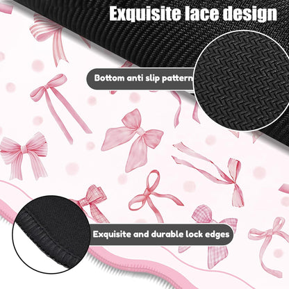 Galdas Gaming Mouse Pad XXL XL Large Long Extended Big Mousepad Non-Slip Rubber Keyboard Mouse Pad with Stitched Edges for Laptop Home Office (35.48x15.75x0.08 Inch)