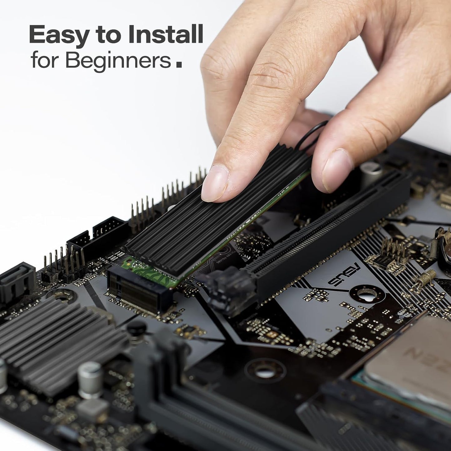 Aairhut 20 Pieces 120 x 20 x 1 mm Thermal Pads, 9 W/m.K Conductive Silicone Pad for M.2 SSD GPU Heatsink LED PS4 PS5 & More - Gray