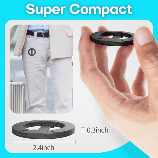 Mini Airplane Magnetic Phone Holder MagSafe Compatible Magnetic Travel Phone Mount Must-Have Long Flight Accessories Travel Essentials