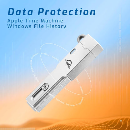 OWC Envoy Pro Mini 1TB (10Gb/s) SSD, Up to 940 MB/s Speed, Portable Flash Drive with USB-C and USB-A, Compatible with Mac, PC, Xbox, PS5, Professional Stick for Gaming, Storage, and Backup