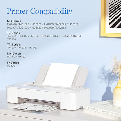 Valuetoner 245XL Ink Cartridge Replacement for Canon 245XL 246XL Combo Pack PG-245XL CL-246XL for Pixma TR4520 TR4527 MG2522 MG2520 MX490 MX492 TS202 TS302 TS3320 MG2920 Printer (Black, Color)