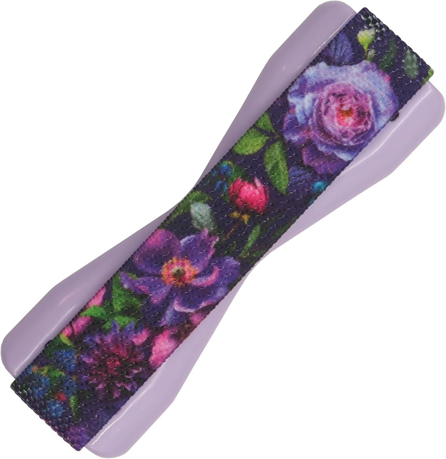 LOVEHANDLE Universal Phone Grip for Smartphones & Mini Tablets - Phone Holder for Hand - Wireless Charging Compatible - Made in The USA - in The Dahlias