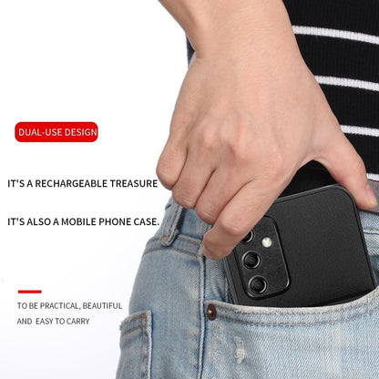 Fey Battery Case for Galaxy A34, Extended Charging Cases for Samsung Galaxy A34 5000mAh Rechargeable External Backup Power Bank Charger Cover, Black