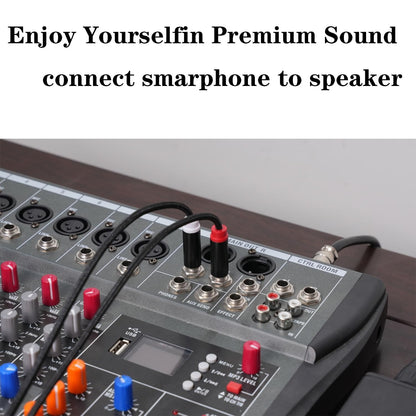 2Pack 10Ft 3.5mm 1/8" TRS to Dual 6.35mm 1/4" TS Mono Stereo Y-Cable Splitter Cord for Smartphone, Computer, CD Player, Speakers and Home Systems Amplifier