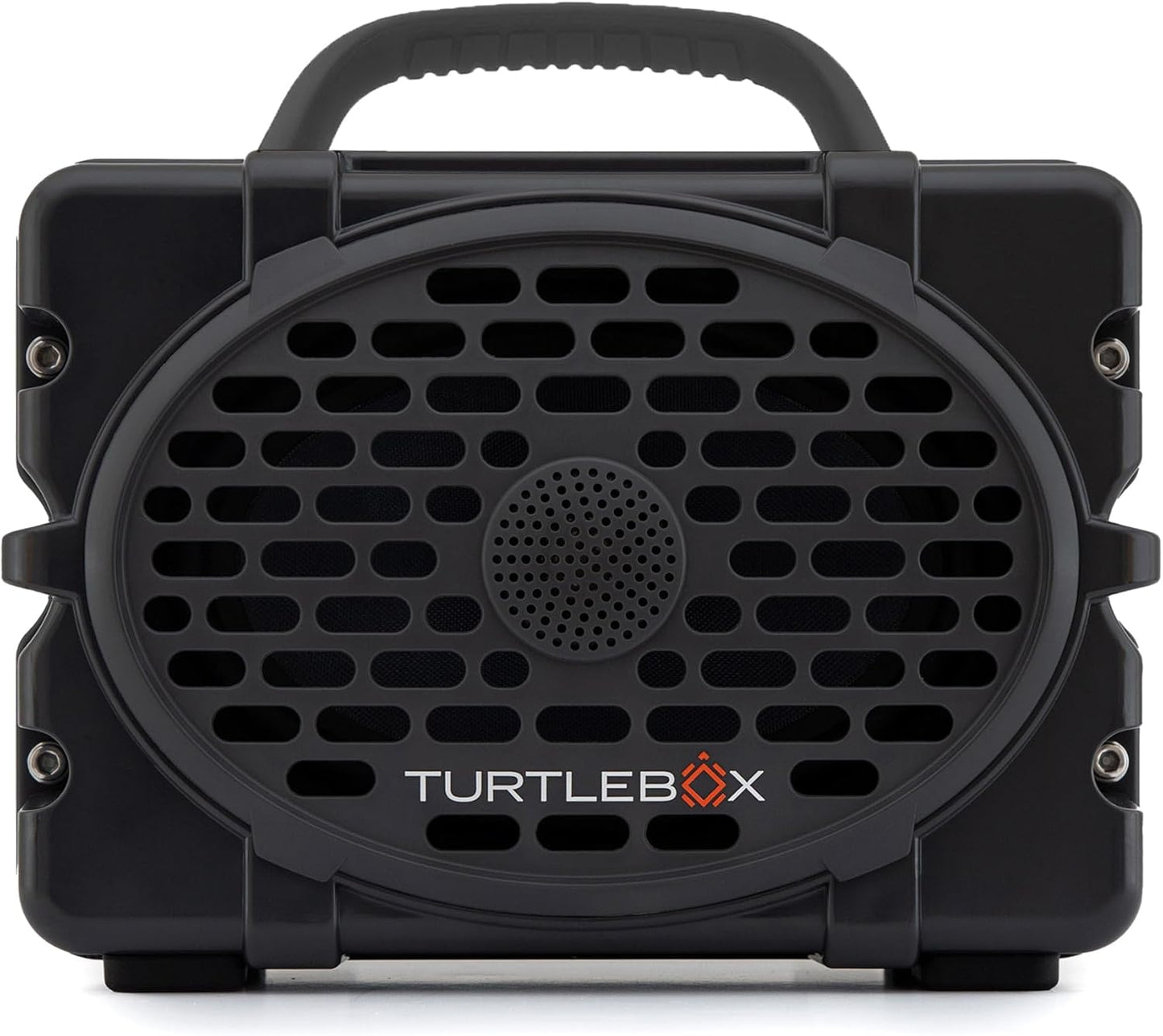 Turtlebox Original Gen 3: Portable Outdoor Bluetooth Speaker – Ultra-Loud (120dB), Waterproof (IP67), Rugged, Impact-Resistant, 3-Day Battery | Party Mode: Unlimited Pairing Stereo, Gray/Gray
