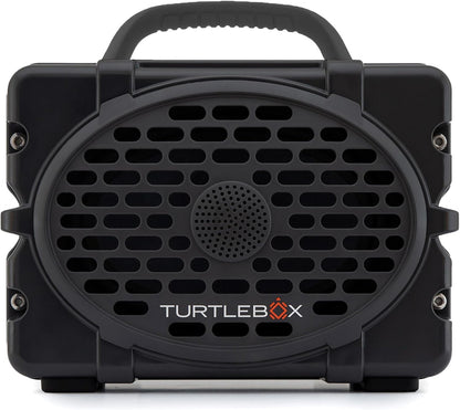 Turtlebox Original Gen 3: Portable Outdoor Bluetooth Speaker – Ultra-Loud (120dB), Waterproof (IP67), Rugged, Impact-Resistant, 3-Day Battery | Party Mode: Unlimited Pairing Stereo, Gray/Gray