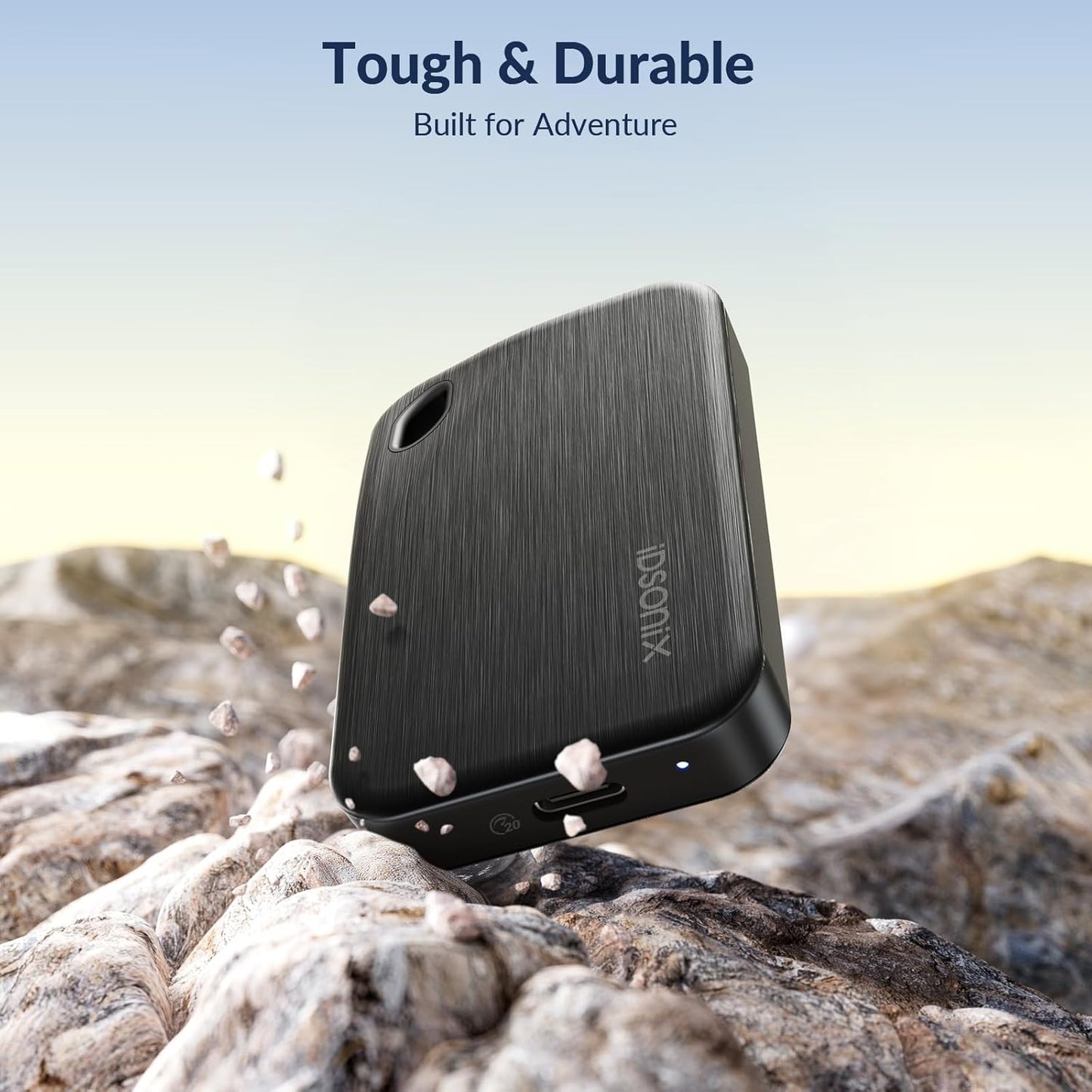 iDsonix 1TB External SSD, Portable Hard Drive USB 3.2 GEN 2x2 up to 2000MB/s, Portable SSD USB C External Solid State Drive for Xbox, PS5, PC, Laptop, Mac, Desktop, Tablet and Camera, i20