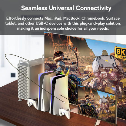 LINKUP USB 4.0 USB C to USB C Cable | Thunderbolt 4/3 Compatible | Type C Charger for MacBook and iPhone | 240W Fast Charging | 40Gbps Data Transfer | 8K@60Hz Display Cord | Use with all USB C devices