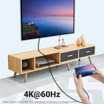 USB C to USB C Cable 100W,[2-Pack 6.6ft Right Angle] USB 3.1 Fast Charging Cord 90 Degree 20V/5A Type C PD Cable Compatible for iPhone 15/15 Plus/15 Pro/15 Pro Max/MacBook Pro 2022