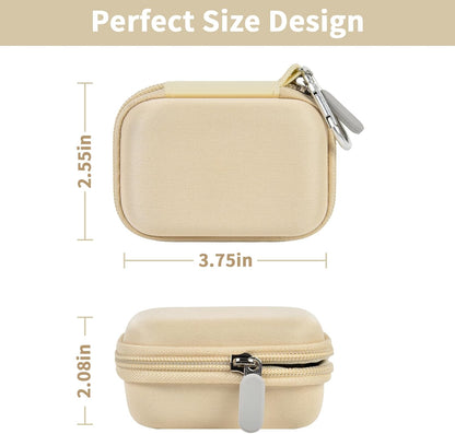 Portable Charger Power Bank Case for Swyop/for Feob/for Charmast/for JEJILL/for LanLuk/for VEGER/for iWALK/for Taegila/for Kuulaa and More Small Charging Battery Pack - Bag Only (Beige)