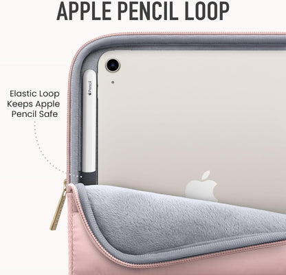 Vandel - The Original Puffy iPad Sleeve 9-11 Inch Tablet Sleeve, Pink i Pad Case for Women and Men, Cute iPad Air Pouch, 9 10 Inch, 11 Inch Bag