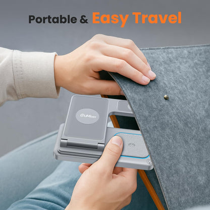 DUMTERR 3 in 1 Wireless Charger for iphone 16 15 14 13 12 11 XR 8, Apple Charging Station for Apple Watch 10/9/Ultra/8/7/SE/6/5/4 & AirPods Series, Wireless Charging Station for Multiple Devices Apple