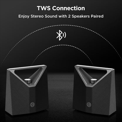 BUGANI Bluetooth Speaker Loud 80W,Waterproof Large Bluetooth Speaker Subwoofer Hi-Res Audio, 12H Playtime Party Outdoor Speakers for Camping,Beach, Gray