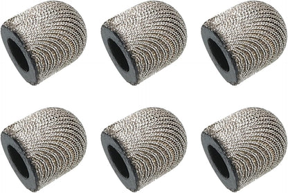 MECCANIXITY 6pcs 6mm Stylus Pen Fine Tips Conductive Fiber Capacitive Touch Screen Pens Tip Universal Replacement