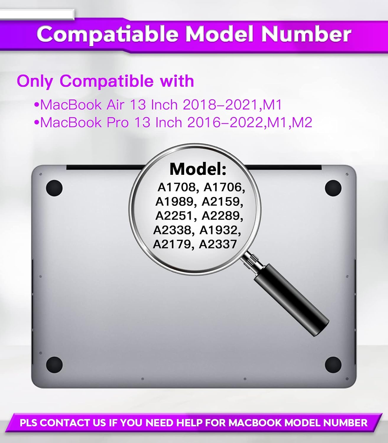 PYS macbook air 13 inch privacy screen Compatible with MacBook Air 13.3'(Released in 2018-2021: A1932,A2179,A2337)-Anti Glare，Webcam Cover Slider，Provide Privacy, Ultra Slim，Easy On