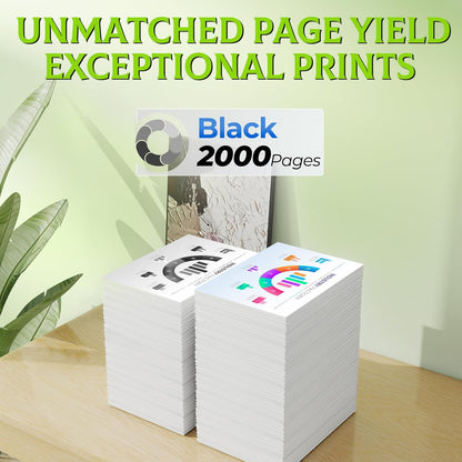 962XL Black OfficeJet Pro 9015e 9018e 9025e 9010 9020 e Compatible for HP 962 XL Black Ink Cartridges HP962XL/962 HP962XL HP962 Printer Ink for OfficeJet Pro 9010 9015 9018 9012 9014 9025 9022 9028 e