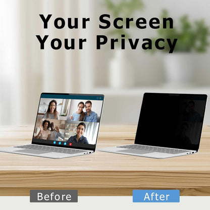 Adeway Magnetic Privacy Screen for Surface Laptop 13 inch (2025), Anti-Glare, 30° Side View Protection, Washable & Reusable Privacy Filter, Bubble-Free Installation