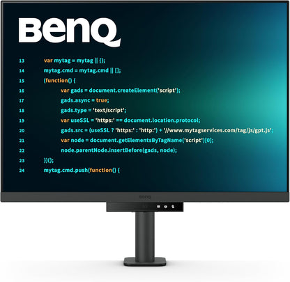 BenQ RD280UA 28.2” 4K 3840x2560 Programming Monitor Backlight, Ergo Flexible Arm, 90W USB-C, Fine-Coated Panel, Advanced Coding Modes, Night Hours Protection, Coding HotKey, Eye-Care Tech