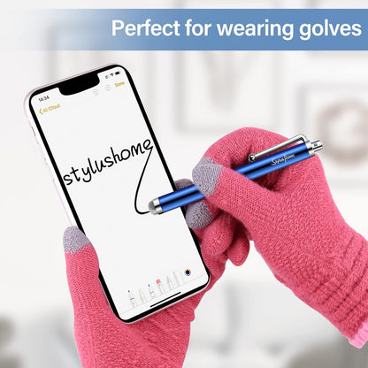 10 Pack Stylus Pens for Touch Screens, Mesh Fiber Tip Stylus Pens for ipad iPhone Tablets Samsung All Precision Capacitive Universal Touch Screen Devices