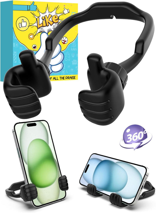 Cell Phone Stand Thumbs Up Lazy Phone Holder: Graduation Gifts for Kids Teen Boys Him 2025 Phone Stand for Desk Back to School Supplies Gifts for Men Women Birthday Funny Cool Gadgets Trendy Stuff