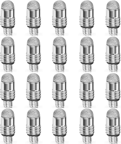 Mesh Fiber Tips (10 Pack) GUUGEI Stylus Pen Replacement Tips Suitable for capacitive Touch Screen,High Sensitivity, Soft, no Scratch Screen Pen tip