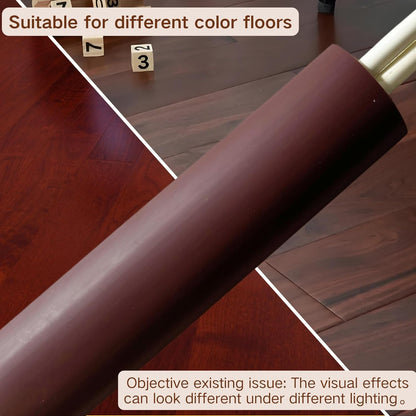 3.3ft Self Adhesive Floor Cord Cover,Heavy Duty Soft PVC Cable Protector and Extension Cord Hider,Cord Management System to Hide Wires on Floor,Cable Cavity:0.61" (W) x 0.32" (H) Brown