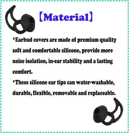 Earbud Tips 3 Pairs Large Compatible with Bose QuietComfort Earbuds and Sport Earbuds