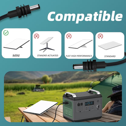 DC5521 Power Extension Cable for Starlink Mini,10FT 25FT 50FT 16AWG Waterproof DC 5521 Cord, DC Male to Male Extension Cable for Starklink Mini Work with 20V/65W+ PD Source (Male to Male 50 FT)