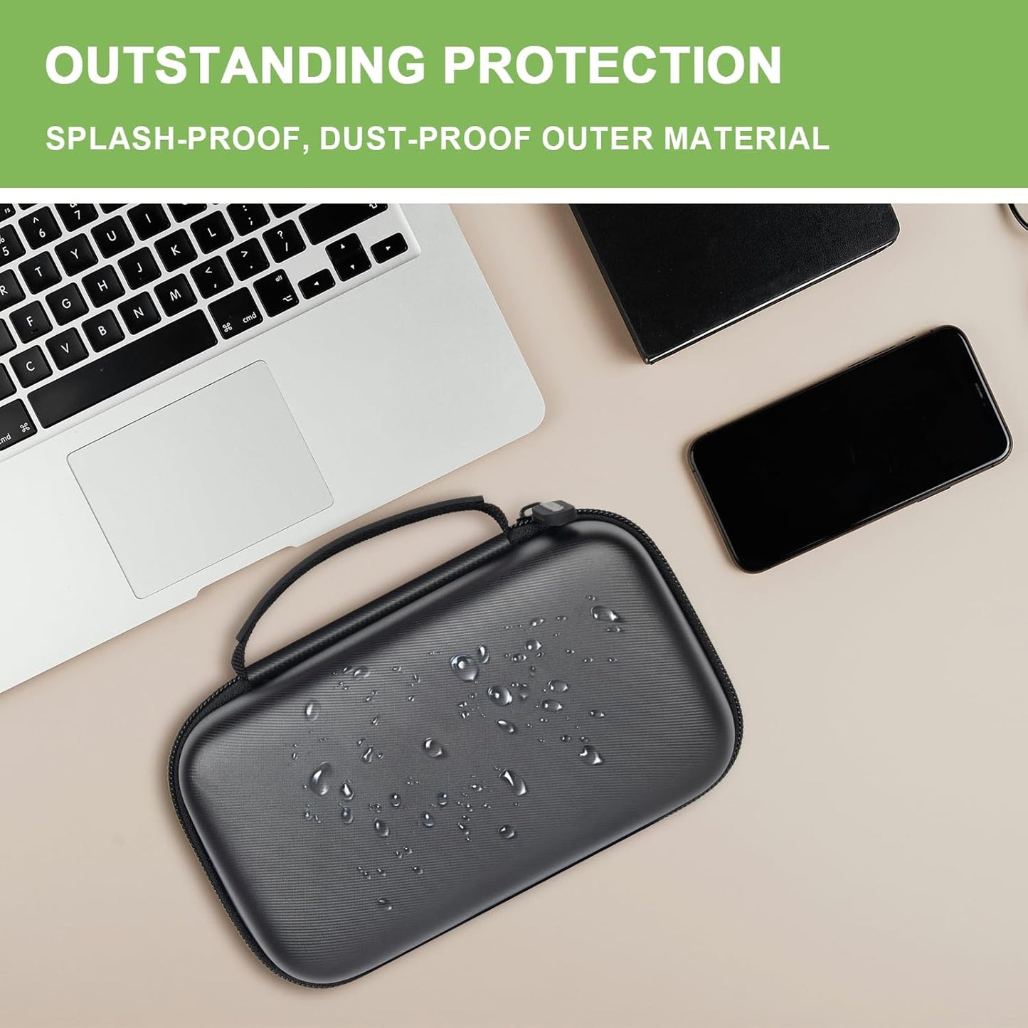 Case Compatible with Anker Prime Power Bank, 27,650mAh/ for Anker Prime Power Bank 20,000mAh Portable Charger with 100W Charging Base, Battery Pack Power Station Organizer, Hold Cable and Charger