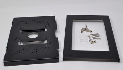 TABcare Locking Security Metal Case for iPad Mini Used as Kiosk, POS, Store, Show Display (Black, iPad Mini 1/2/3)