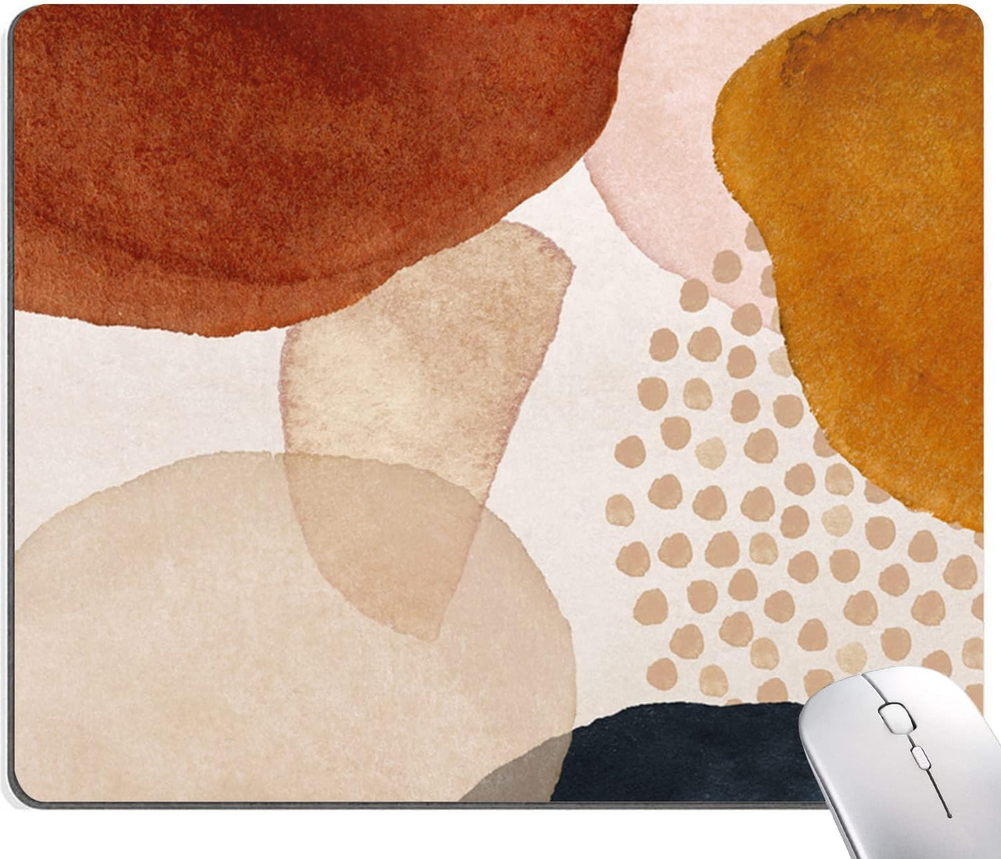 Mouse Pad, Premium-Textured Mouse Mat, Non-Slip Rubber Base Mousepad for Laptop, Computer & PC,9.5×7.9 in,Abstract Art