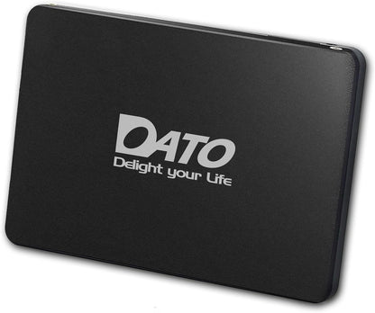 DATO 512GB SSD 2.5" SATA III Internal Solid State Drive, 3D NAND, SLC Cache, Up to 535/500 MB/s, Compatible with Laptop & PC Desktop