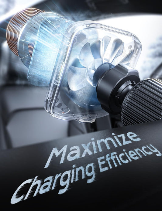 CHGeek for 15W Magsafe Car Mount Charger, iPhone Wireless Car Charger Magnetic Car Phone Holder Mount Fit iPhone 16 15 14 13 Magsafe Case, Vent/Windshield/Dash Phone Mount Holder Fast Cooling Charger