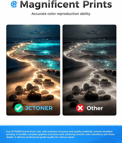 202A Toner Cartridge Set 4-Pack High Yield Replacement for HP 202A CF500A CF501A CF502A CF503A Compatible with HP Color LaserJet Pro MFP M281fdw M281cdw M281fdn M280nw M254dw M254dn M254nw Printer Ink