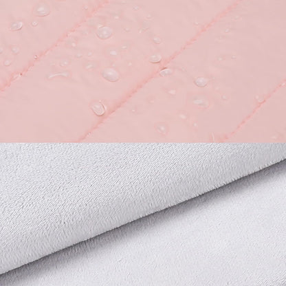 MOSISO 14 inch Laptop Case, 14 inch Puffy Laptop Sleeve Compatible with HP Lenovo Dell ASUS Acer, HP Stream, Dell Latitude, Lenovo IdeaPad, Polyester Horizontal Bag with Small Case, Pink