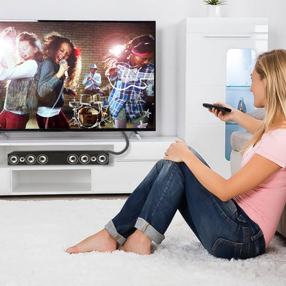 EMK 90 Degree Right Angle Optical Audio Cable [8ft/2.4M] - 360° Rotatable Digital Toslink SPDIF Cable for Soundbar to TV, Home Theater - Black Fiber Optic Cable with Angled Connector