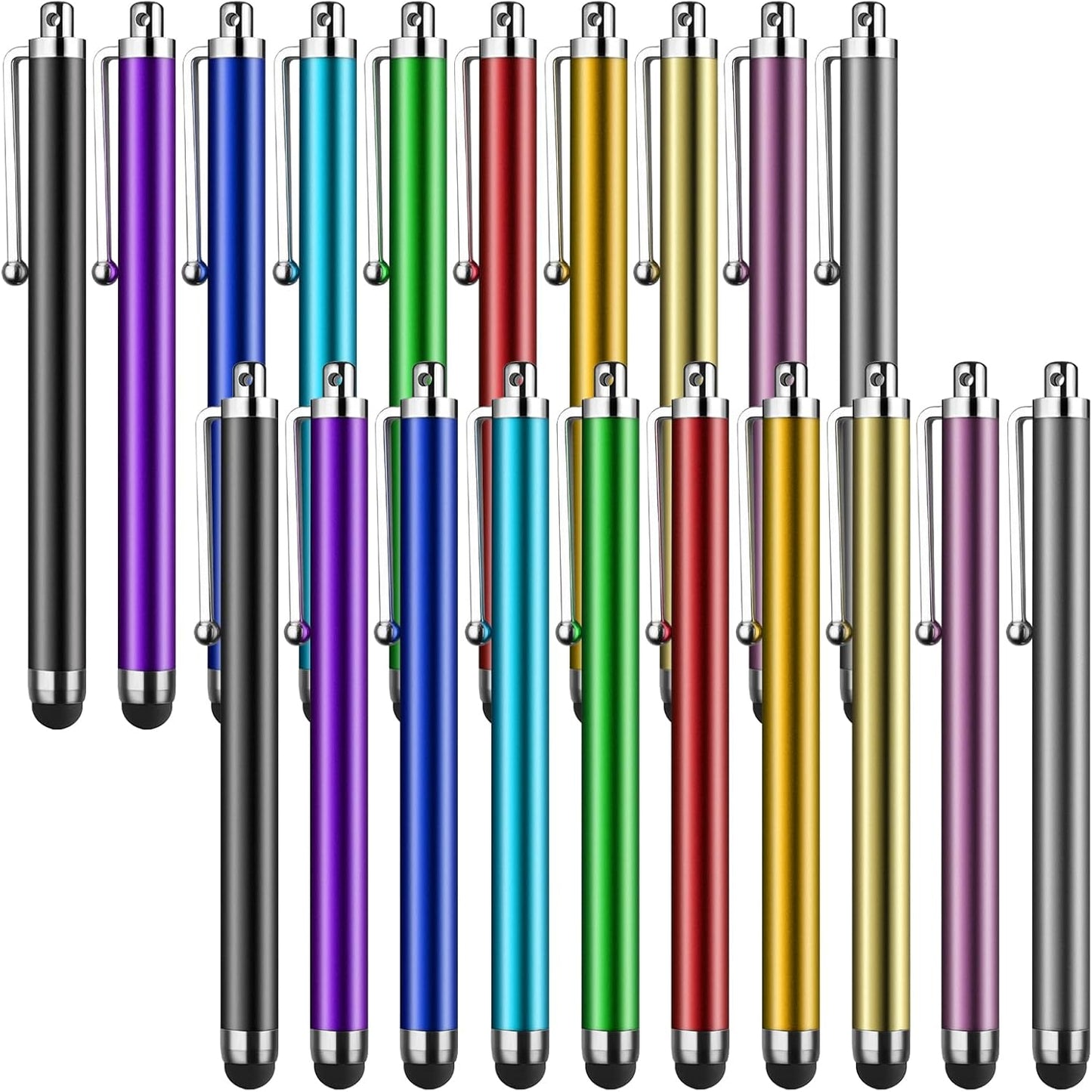 Stylus Pens for Touch Screens,SLKIJDHFB 20 Pack Universal Capacitive Touch Screen Pens for iPad,Tablets,Samsung Galaxy,Smartphones,All Universal Touch Screen Devices
