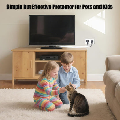 Cord Protectors from Pets No Chew, 1/2 inch 10ft Wire Protector Cord Covers for Pets, Flexible Cable Sleeve Cord Management for TV/Computer/Electric Wires/Phone Charging Cables, White