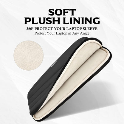 Laptop Sleeve Bag, 13 13.3 Inch Laptop Sleeve Protective Sleeve for MacBook Air Pro M2/M1, MacBook Pro 14, iPad Pro 12.9, HP, Dell, Lenovo, Asus Notebook
