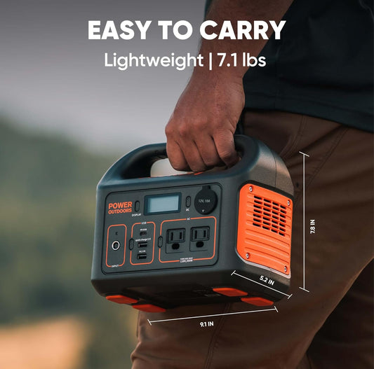 Jackery Portable Power Station Explorer 300 and 102W Fast Charger, 293Wh Backup Lithium Battery, Solar Generator for Outdoors Camping Travel Hunting Blackout (Solar Panel Optional)