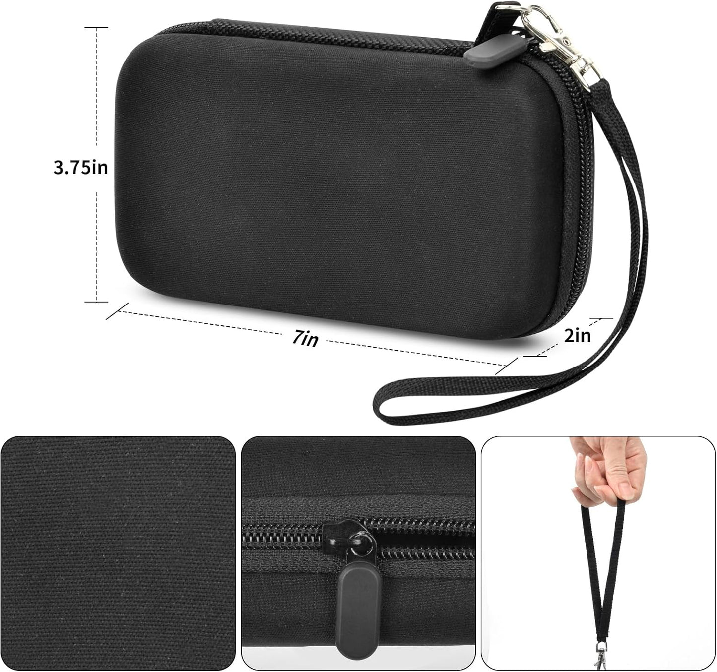 Portable Bank Charger Case for SABANI for Charmast for OHOVIV for VRURC for YILANS for CFIAI for LOVELEDI for RGVOTA for Miday for RONEGN for POIYTL for IAPOS Fast Charging Battery(Black)