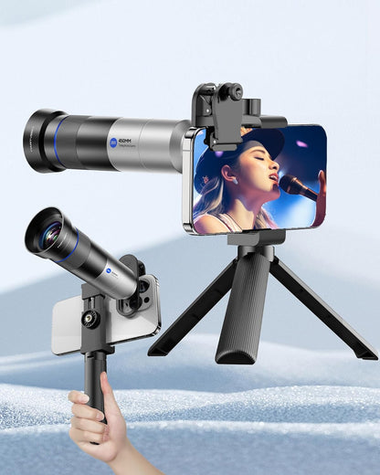 Phone Camera 28X HD Telephoto Lens, Night Filming Artifact, Long Distance/Portraits/Macro Photography, for Most iPhone 16 15 14 13 12 11 Samsung Smartphone