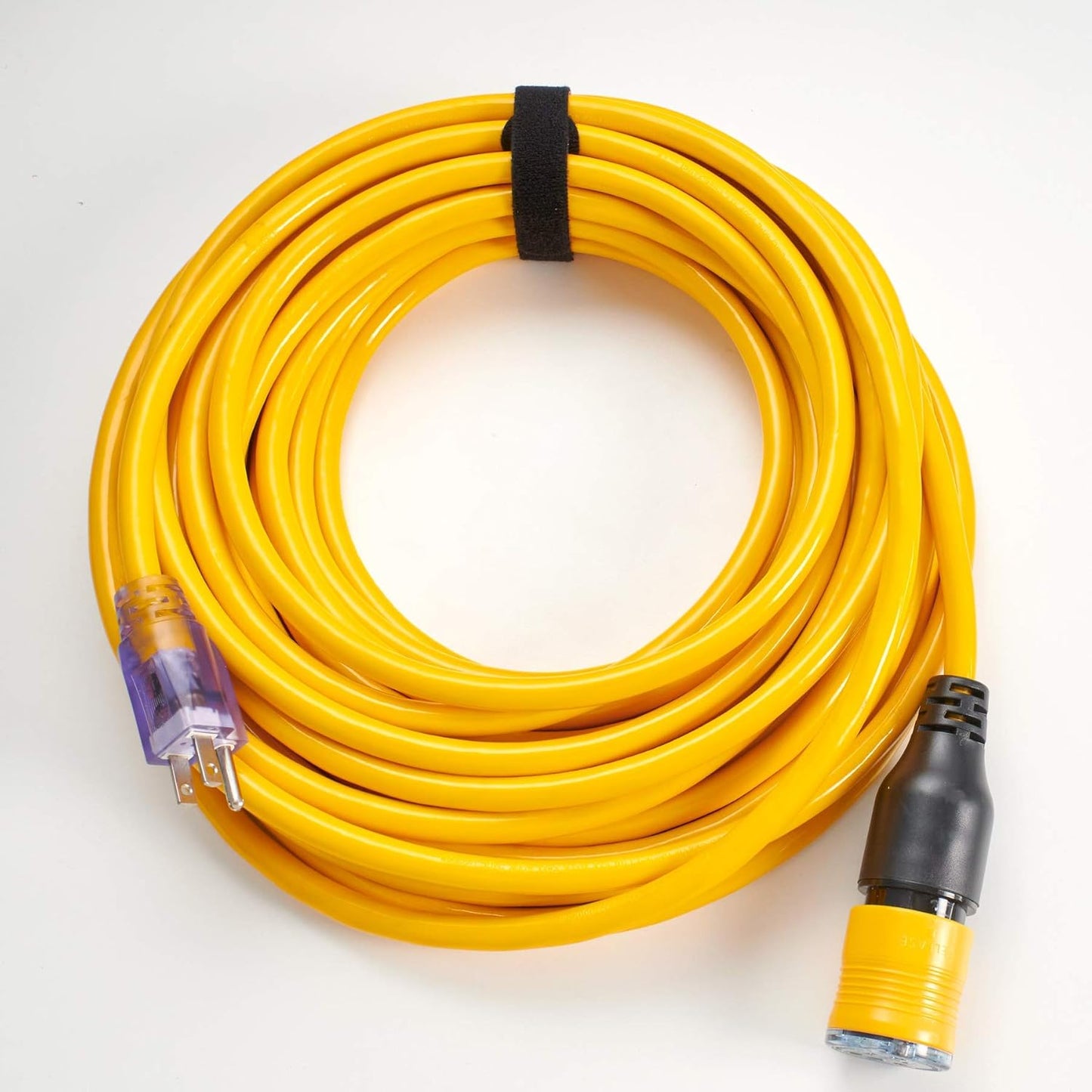 Self-Gripping Cable Ties by Wrap-It Storage, Black, 12 Inch Straps (20-pack) – Reusable Hook and Loop Cord Organizer Cable Ties for Cord Management and Desk or Office Organization