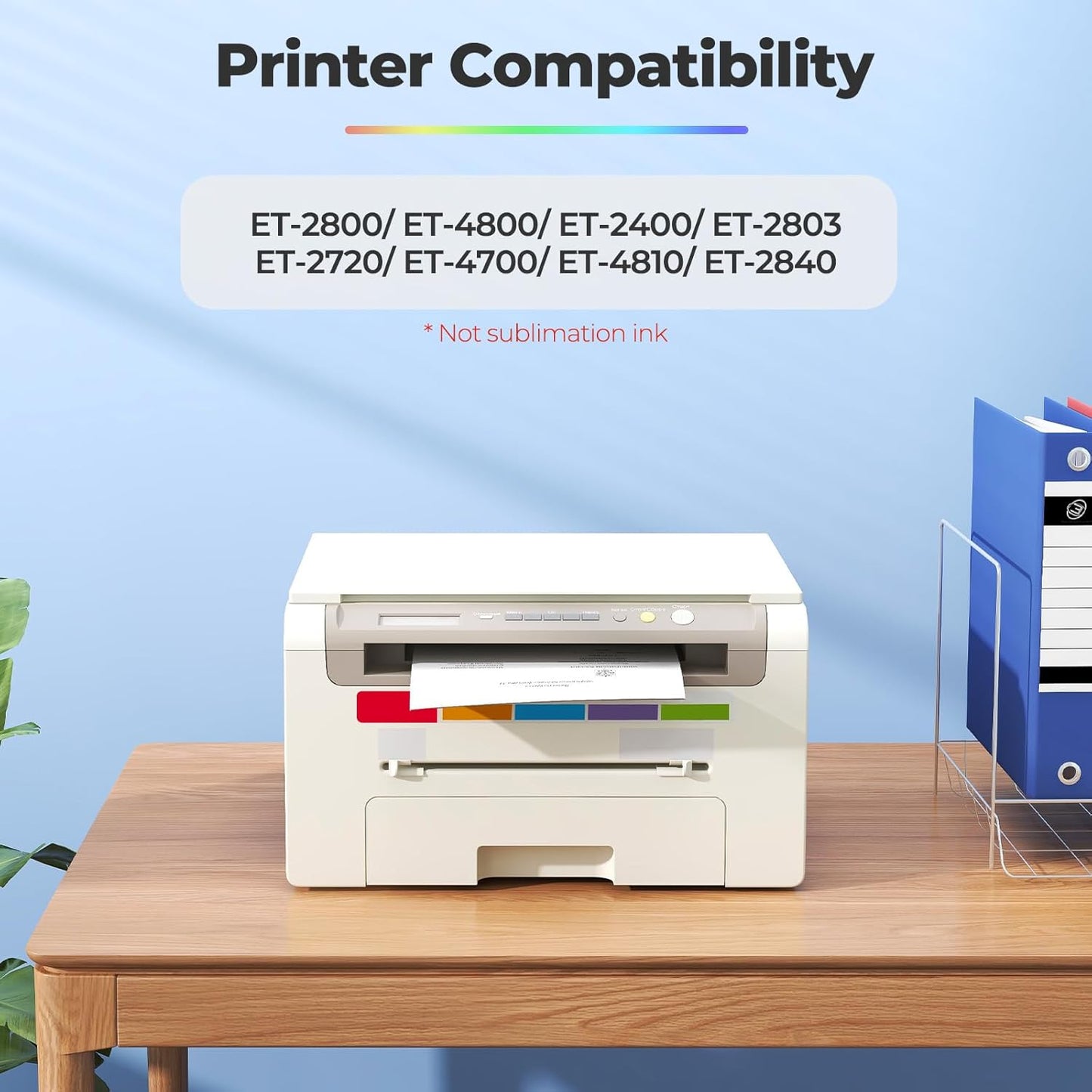 522 Ink Refill Bottles ET-2800 ET-4800 ET-2400 ET-2803 Ink Refill Replacement for 522 Ink Bottles for ET-2840 ET-4700 ET 2800 ET 4800 ET 2400 ET 2803 ET-4810 ET-2720 Printer 10 Pack (Not Subli Ink)