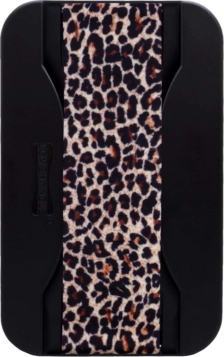 LoveHandle PRO MagSafe Compatible Magnetic Phone Grip w/Kickstand - Mount, Strap and Stand for Smartphone and Tablet - MagSafe Ring Included - Fits All Devices - Leopard