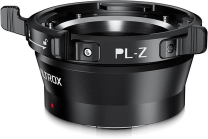 VILTROX PL-Z Lens Mount Adapter Ring Converter Control Ring Compatible with PL Lens to to Z Mount Nikon Mirrorless Camera Z5 Z50 Z6 Z6II Z7 Z7II Zfc