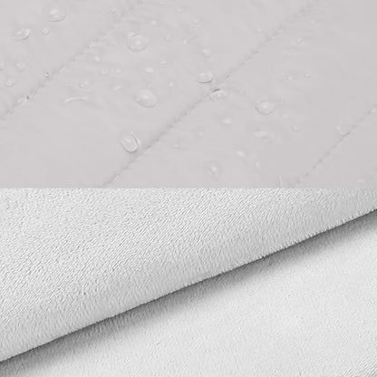 MOSISO 15-15.6 inch Laptop Case, 16 inch Puffy Laptop Sleeve Compatible with MacBook Pro 16, HP Dell ASUS Acer Toshiba Lenovo Notebook Computer, Polyester Horizontal Bag with Small Case, Gray