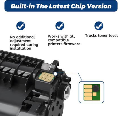 MP C2003 C2503 Toner Cartridge Black Cyan Magenta Yellow - Replacement for Ricoh C2003 C2503 841918 841921 841920 841919 High Yield for Lanier Savin MP C2503 C2003 C2004 C2504 Printer,4 Pack