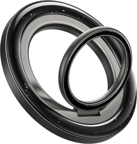 Lamicall [2025 Upgrade Metal Gear Hinge] Magnetic Phone Ring Grip for MagSafe, [4.4lbs Ultra Strong Magnet] Finger Holder Stand, Easily Pull Ring Out, Mag Safe Accessory for iPhone 16 15 14 Pro Max